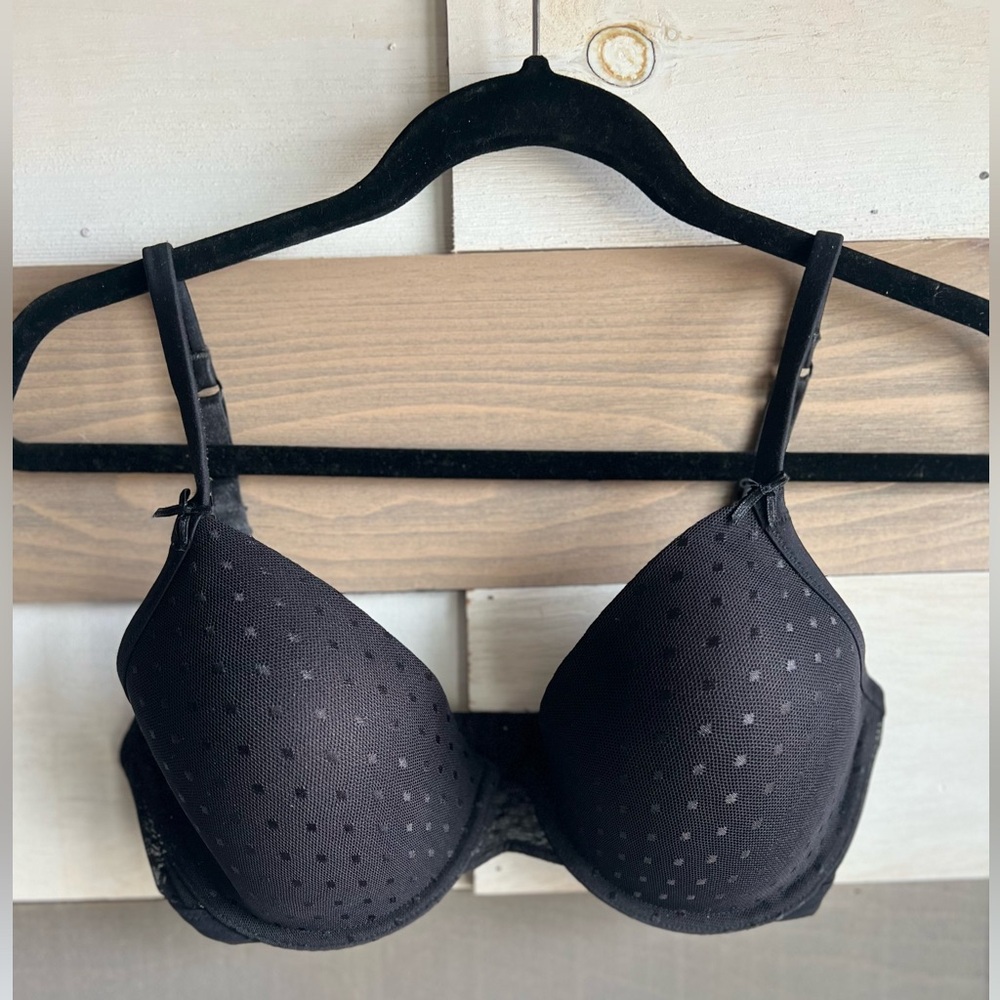 DKNY Black Bra